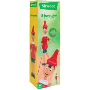 Pinocchio in legno cm30