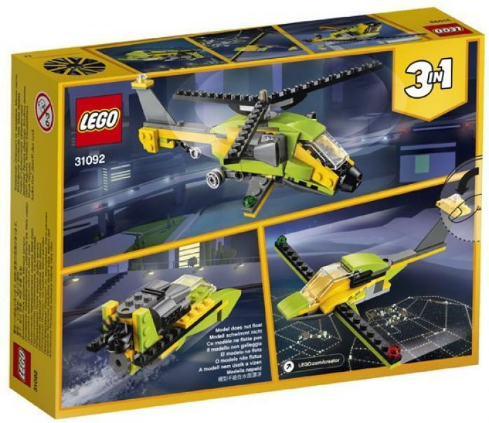 lego lego creator 31092 - avventura in elicottero
