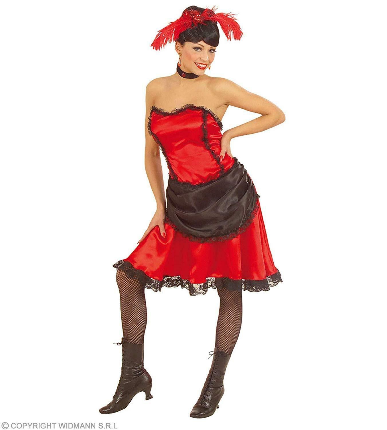 widmann costume dama del saloon taglia s