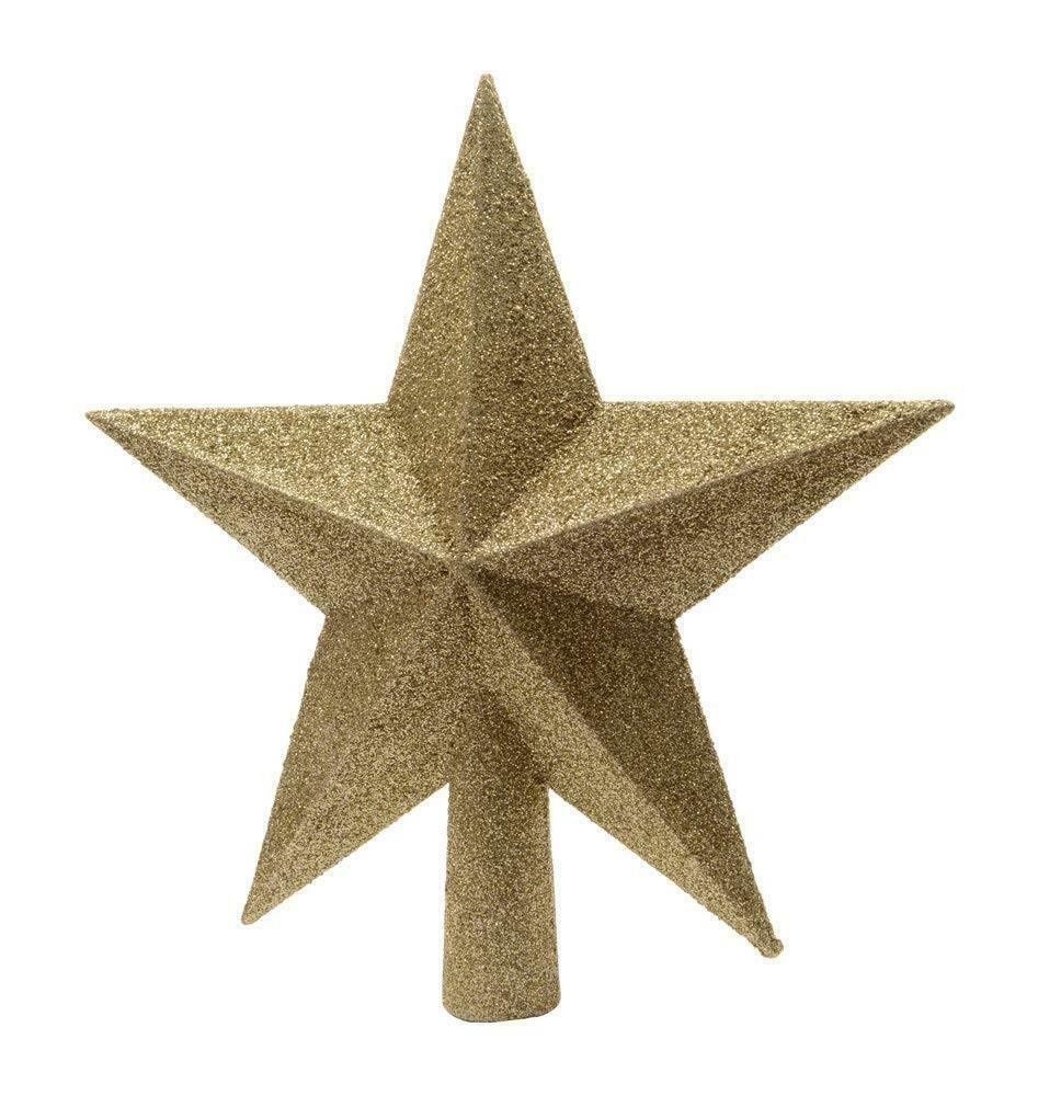 kaemingk puntale stella cm 19 - colore oro glitter