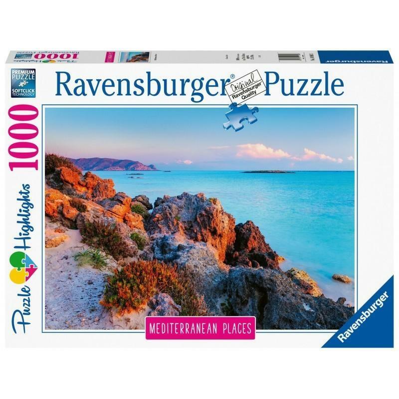 ravensburger ravensburger puzzle 1000 pz - grecia mediterranean places