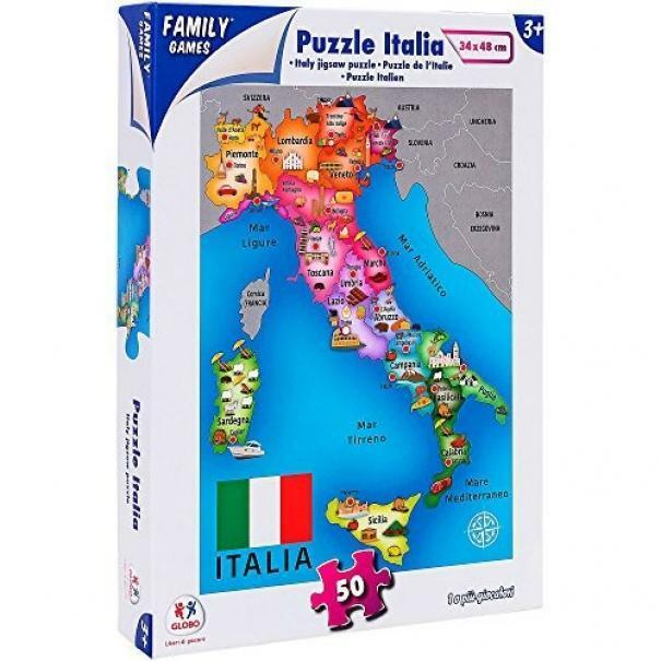 globo globo family games - puzzle italia 50 pz