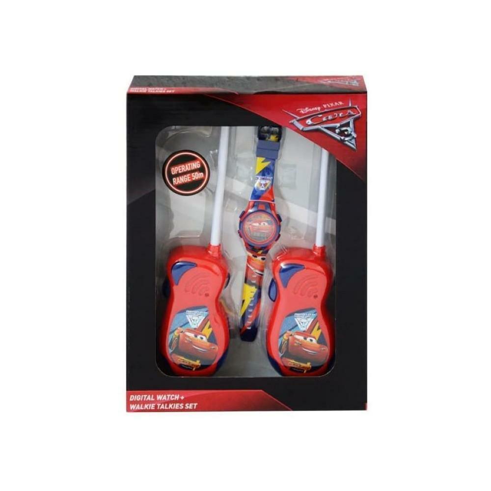 rocco giocattoli rocco giocattoli walkie talkie con orologio - cars 2