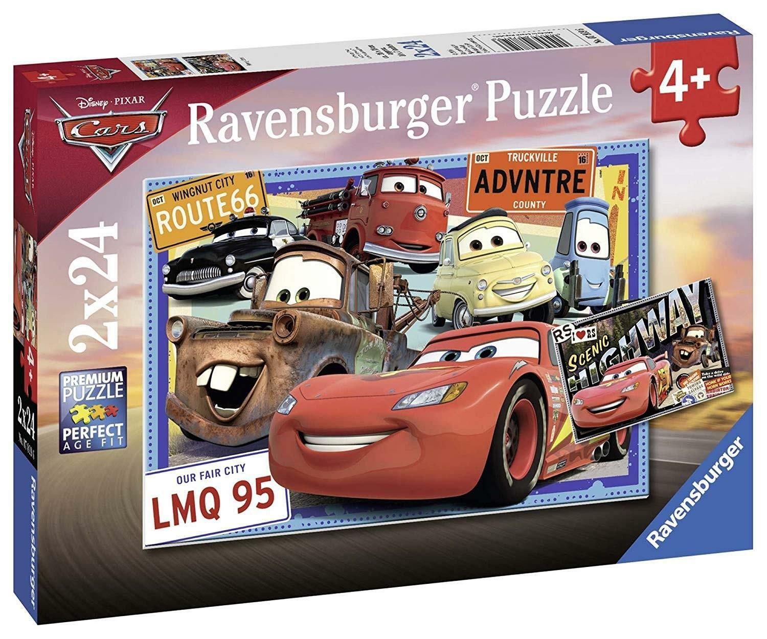 ravensburger ravensburger puzzle 2 x 24 pz - disney cars