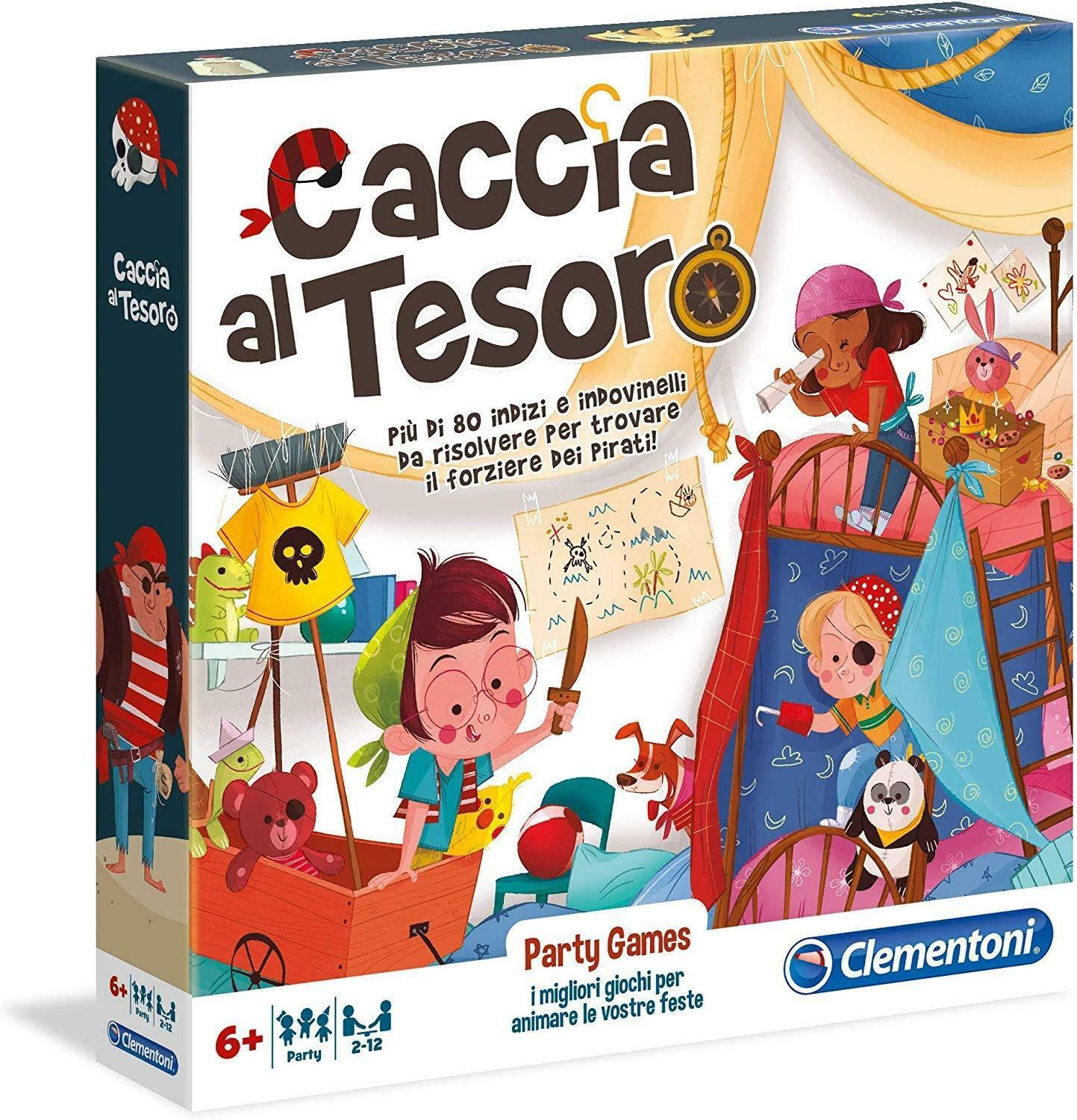 clementoni party games - caccia al tesoro 16153