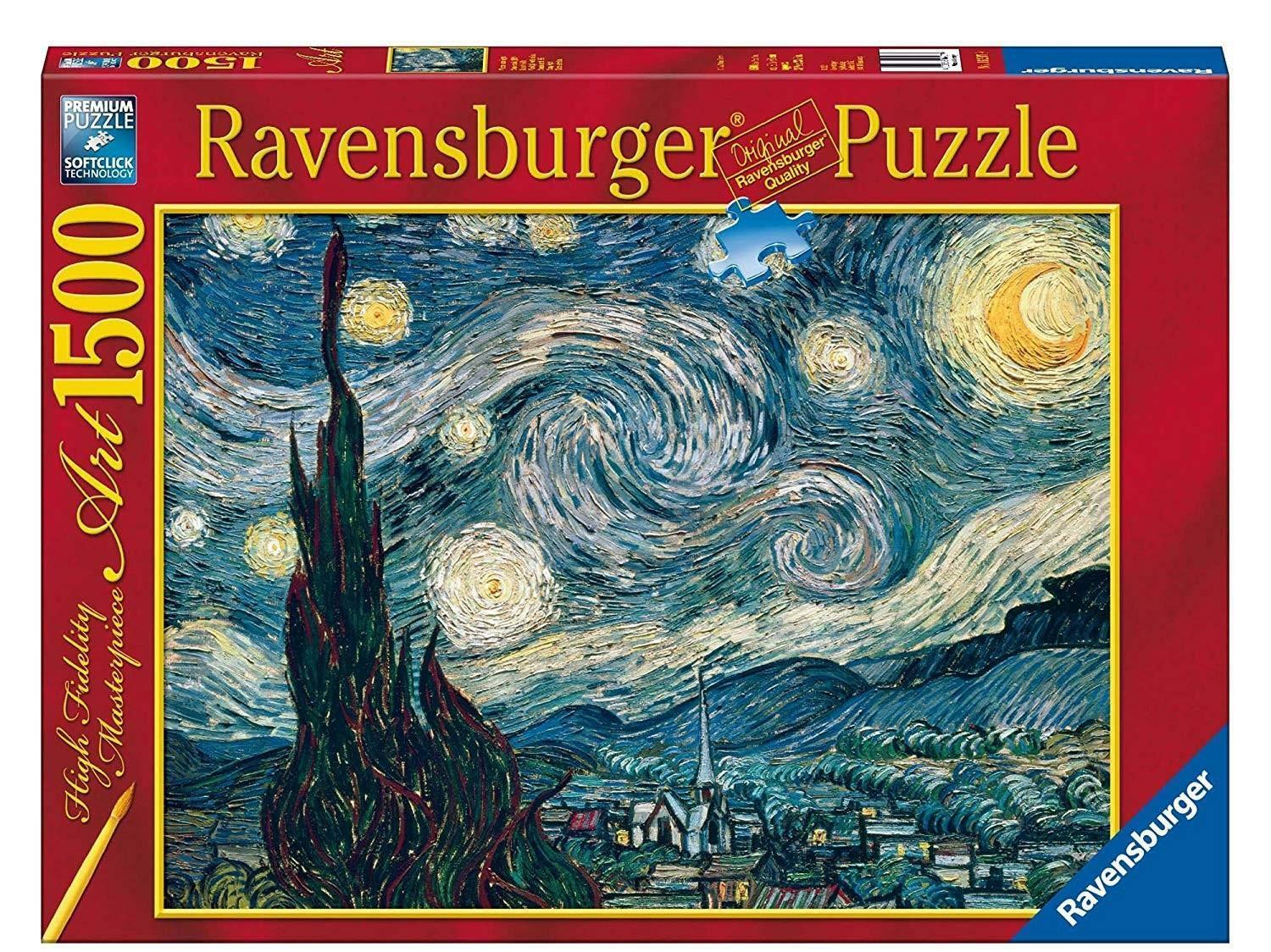 ravensburger ravensburger puzzle 1500 pz - notte stellata