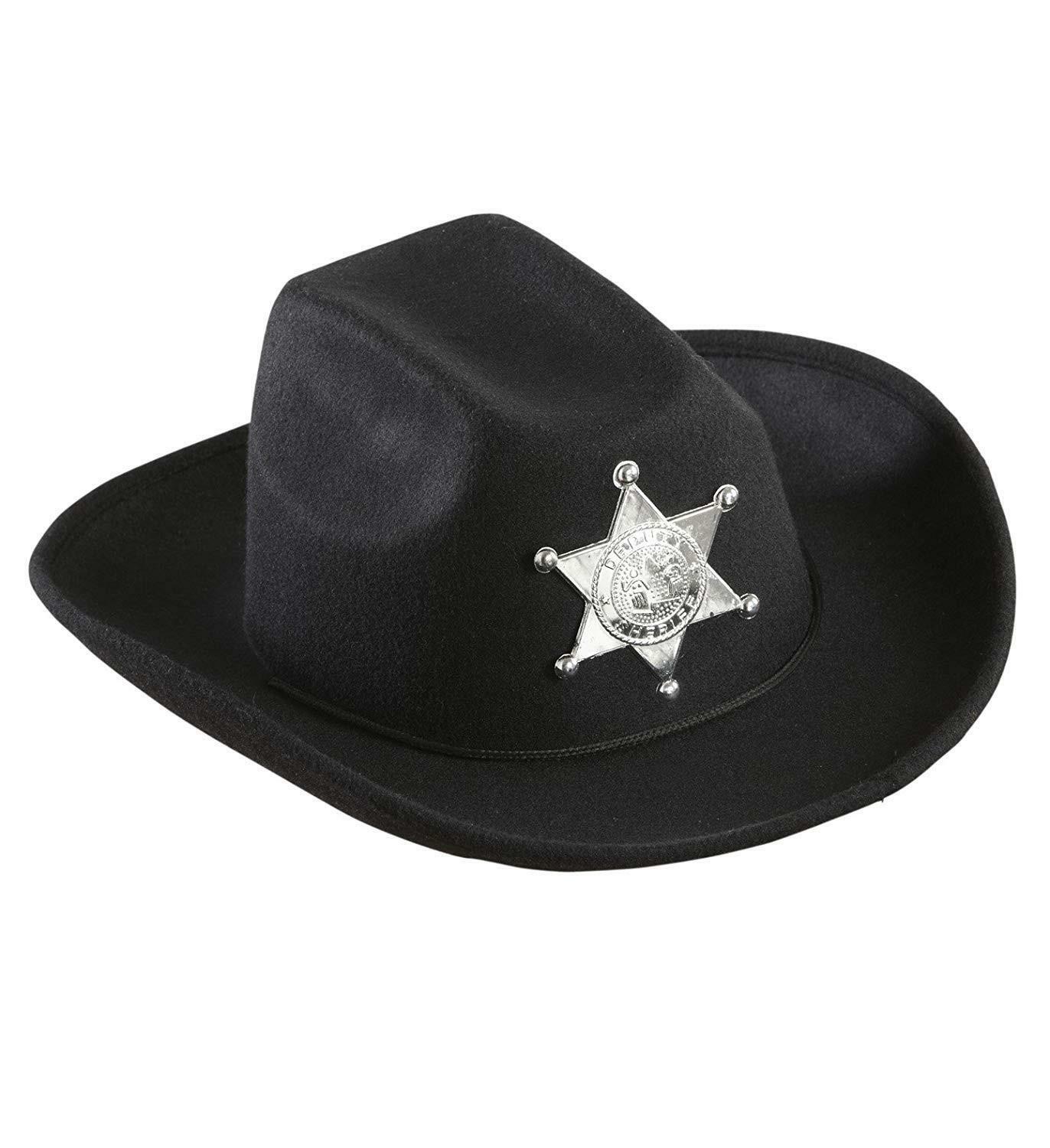widmann cappello cowboy feltro nero
