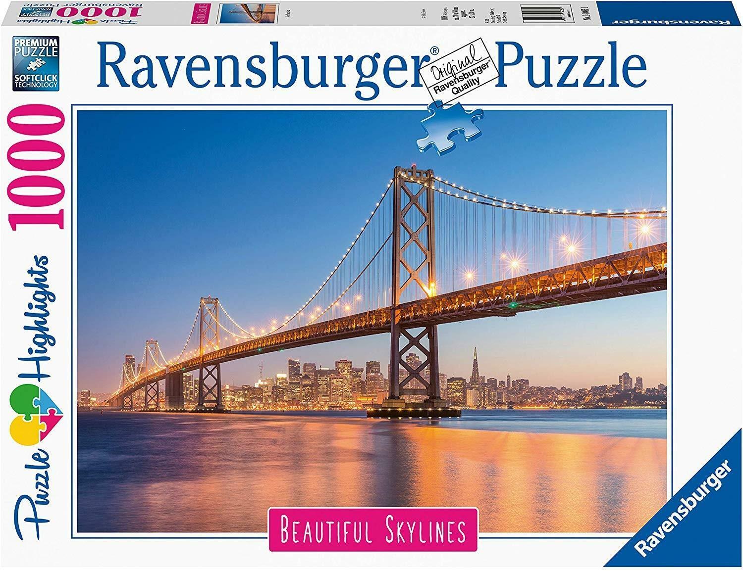 ravensburger puzzle 1000 pz skylines san francisco