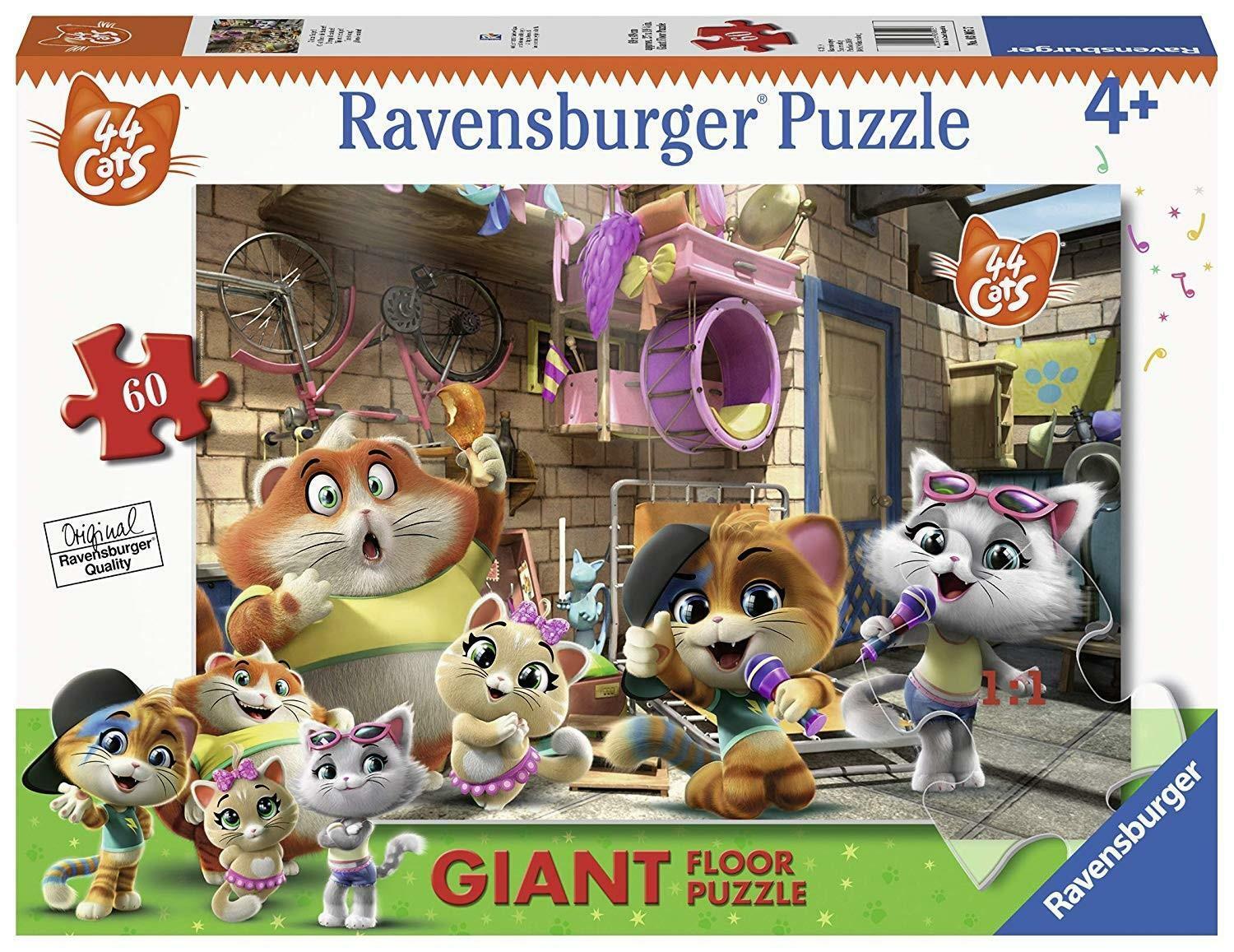 ravensburger puzzle 60 pz 44 gatti