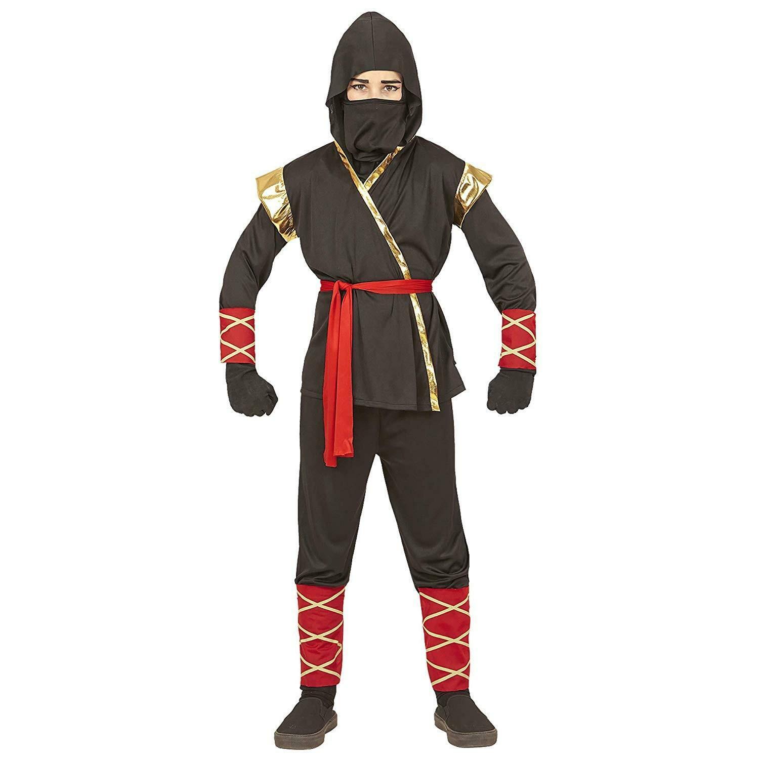 widmann costume ninja taglia 4/5 anni