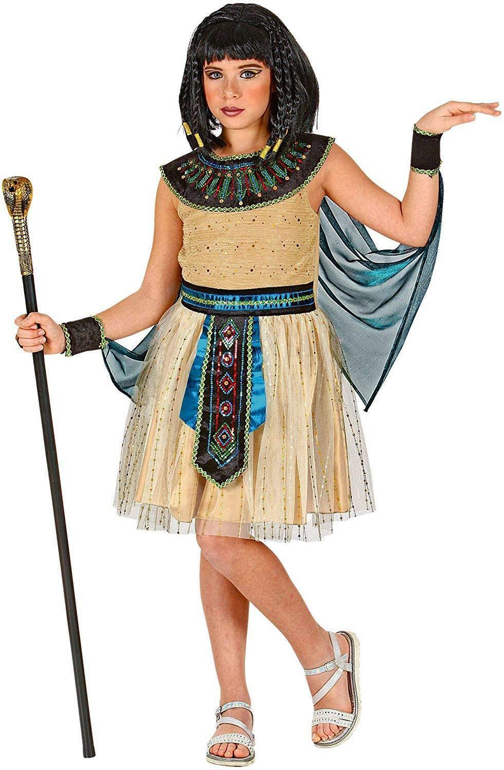widmann costume regina egiziana taglia 11/13 anni