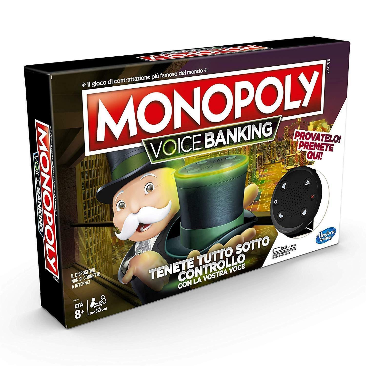 hasbro monopoly voice banking