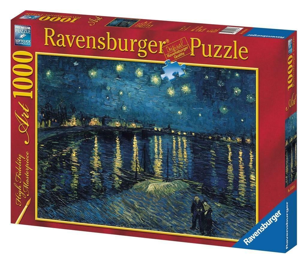 ravensburger puzzle 1000 pz notte stellata sul rodano