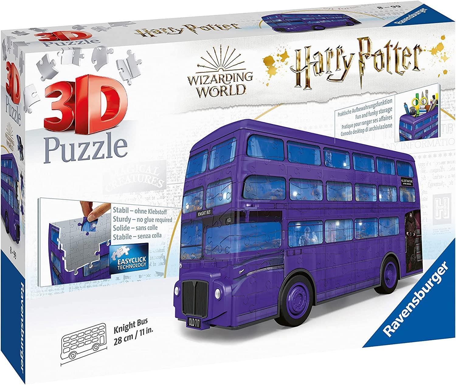ravensburger puzzle 3d 216 pz london bus harry potter