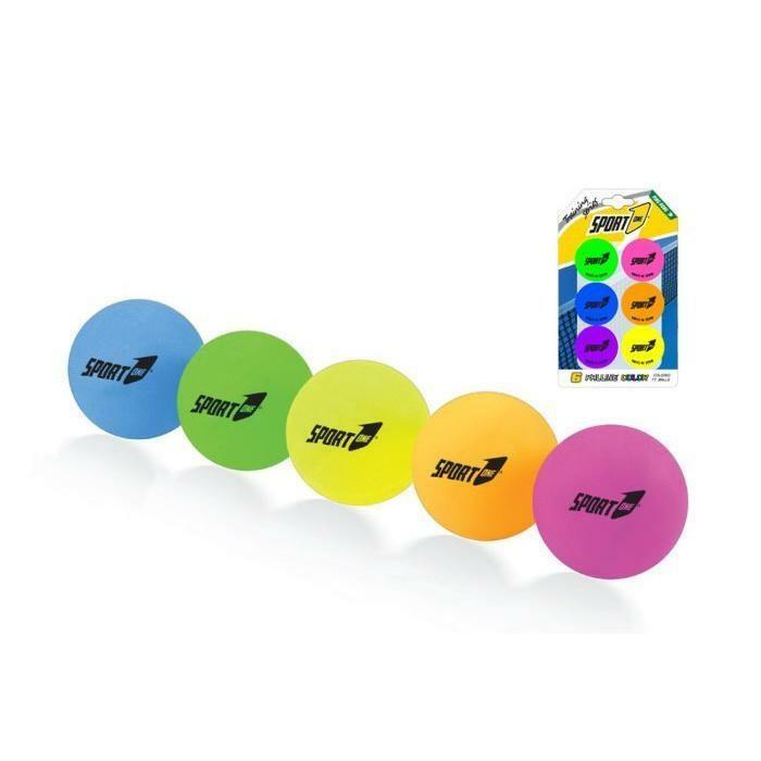 mandelli sport1 blister ping pong 6 palline colorate