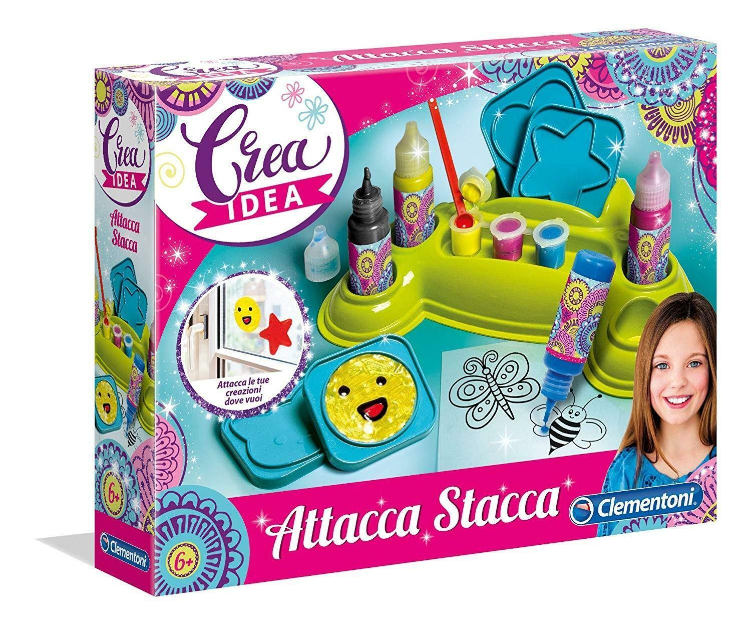 CLEMENTONI CREA IDEA-GLI ATTACCA STACCA 18502