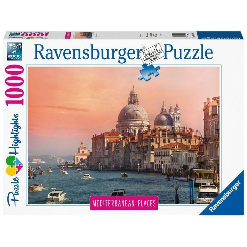 ravensburger puzzle 1000 pz venezia mediterranean places