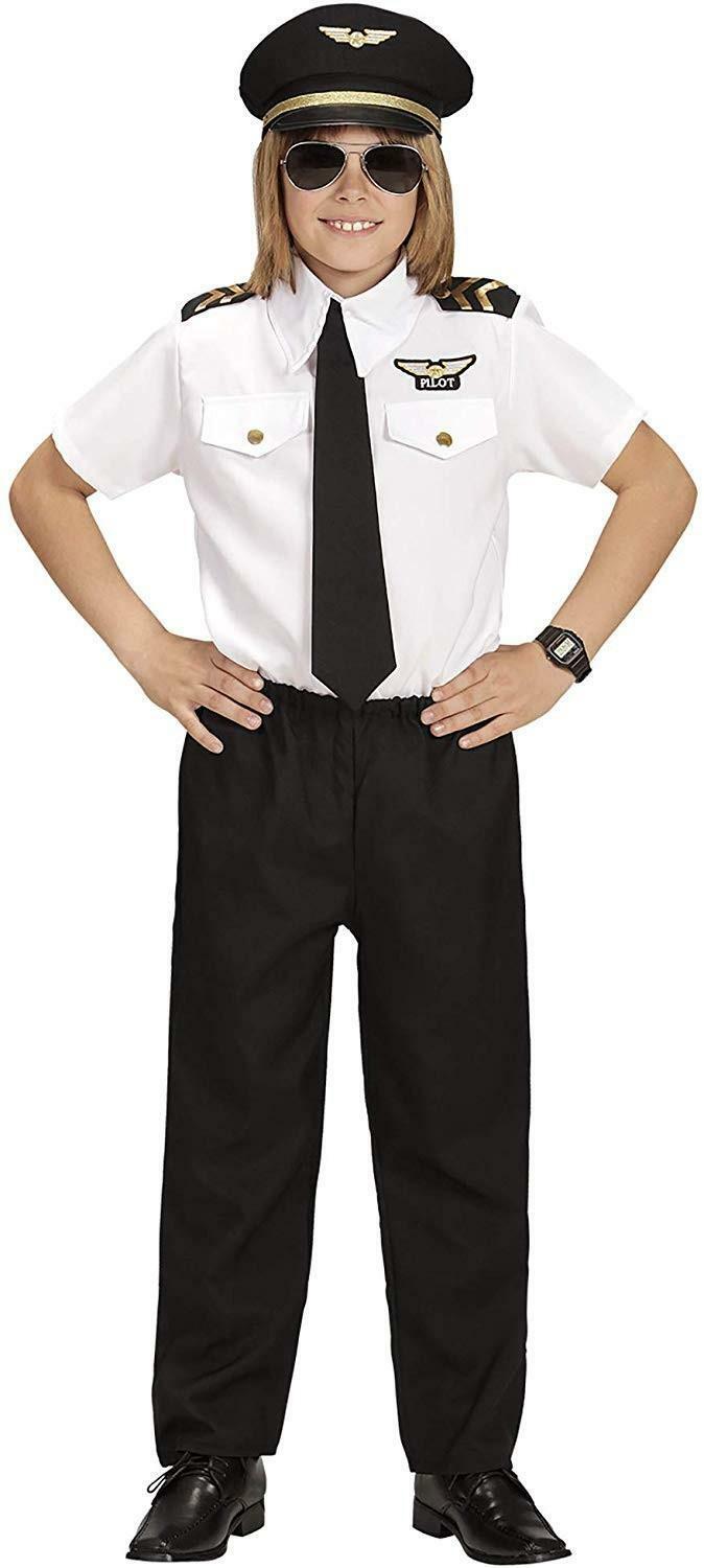 widmann costume pilota aereo taglia 11/13 anni