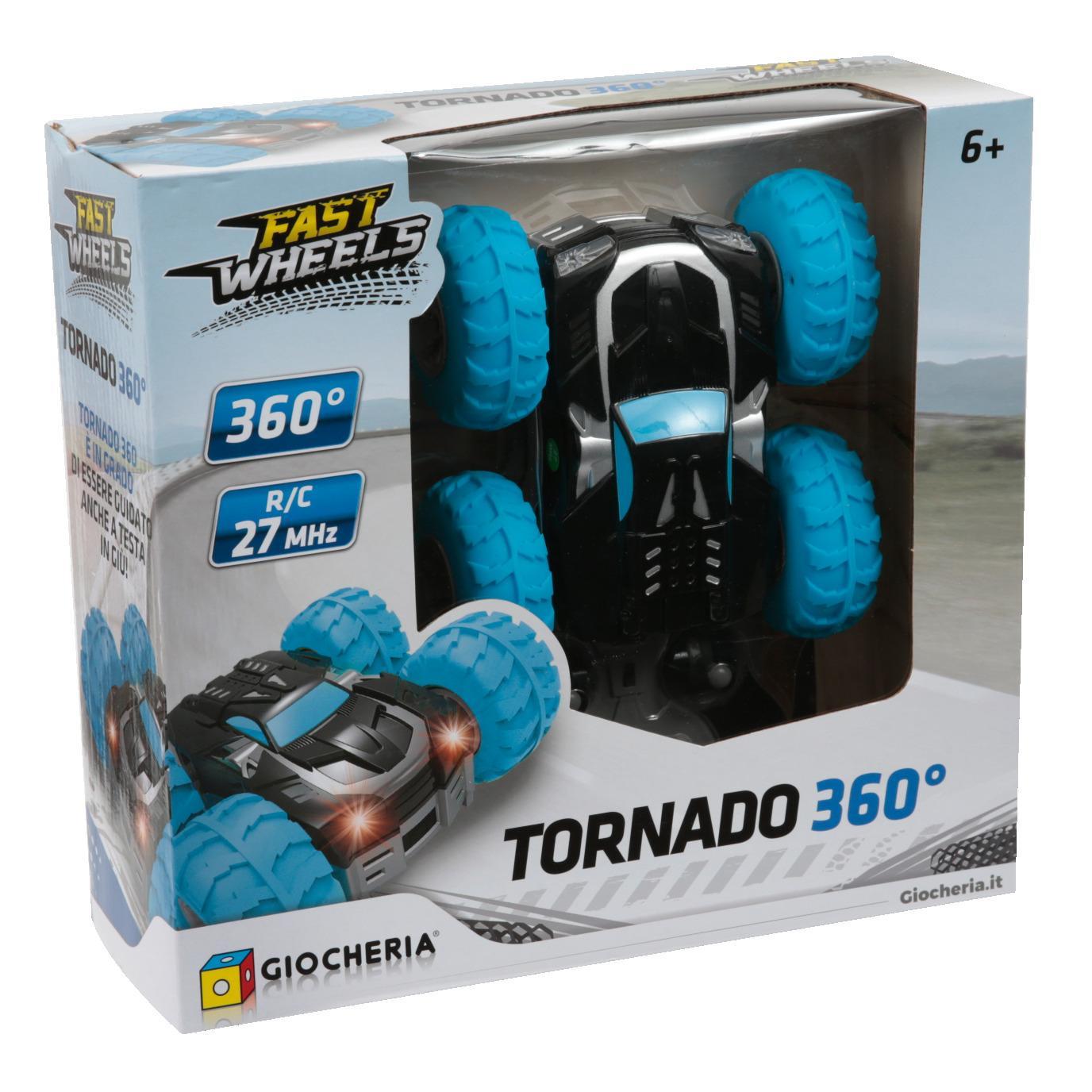 giocheria fast wheels tornado 360 rc