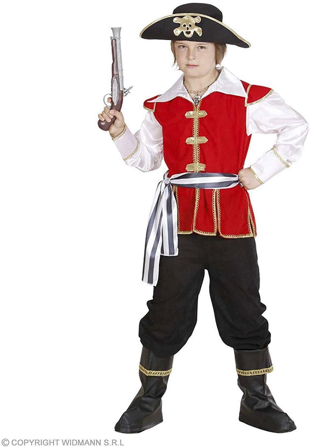 widmann costume capitano pirata taglia 5/7 anni