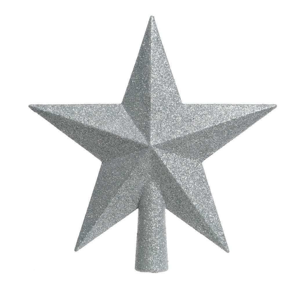 kaemingk kaemingk puntale stella cm 19 - colore argento glitter