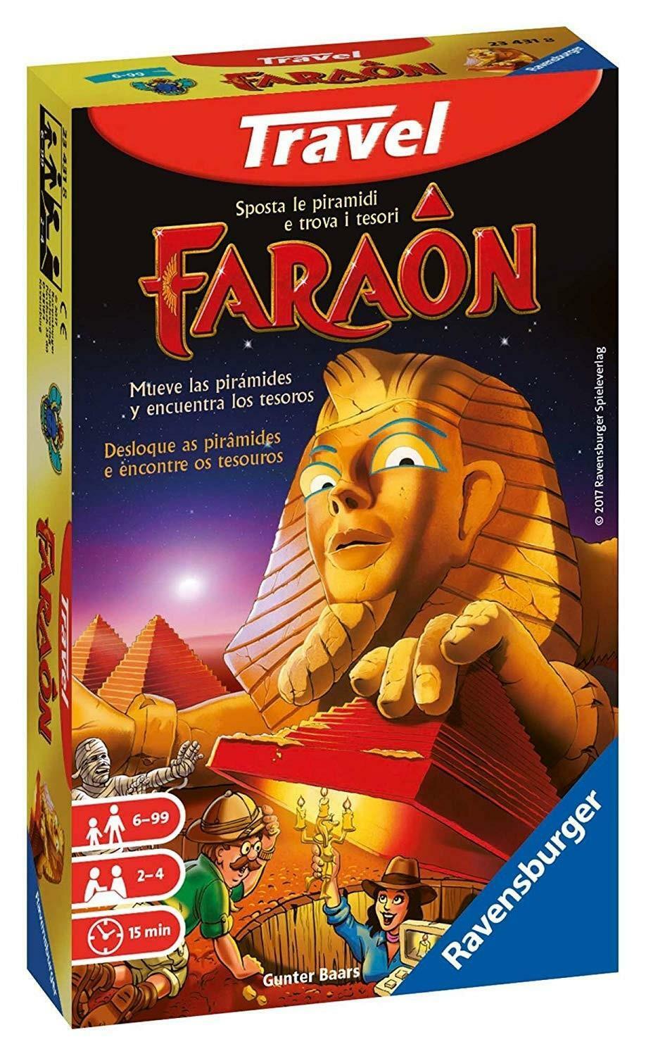 ravensburger gioco travel faraon