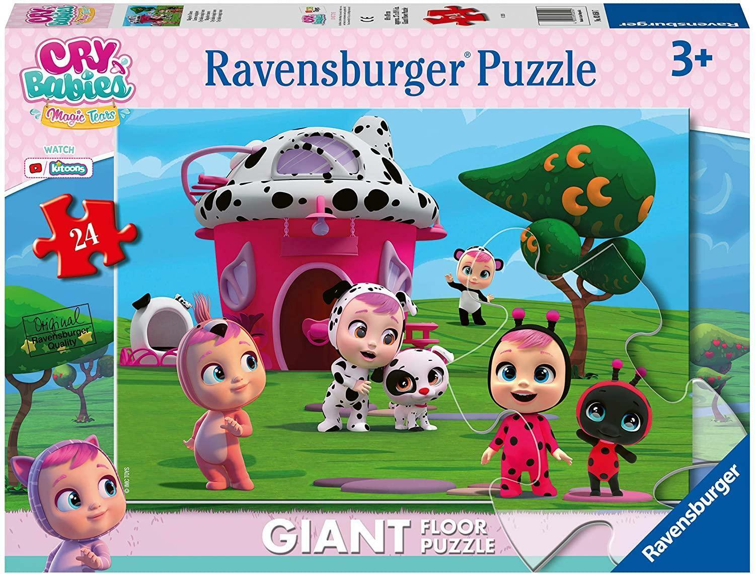 ravensburger puzzle 24 pz cry babies