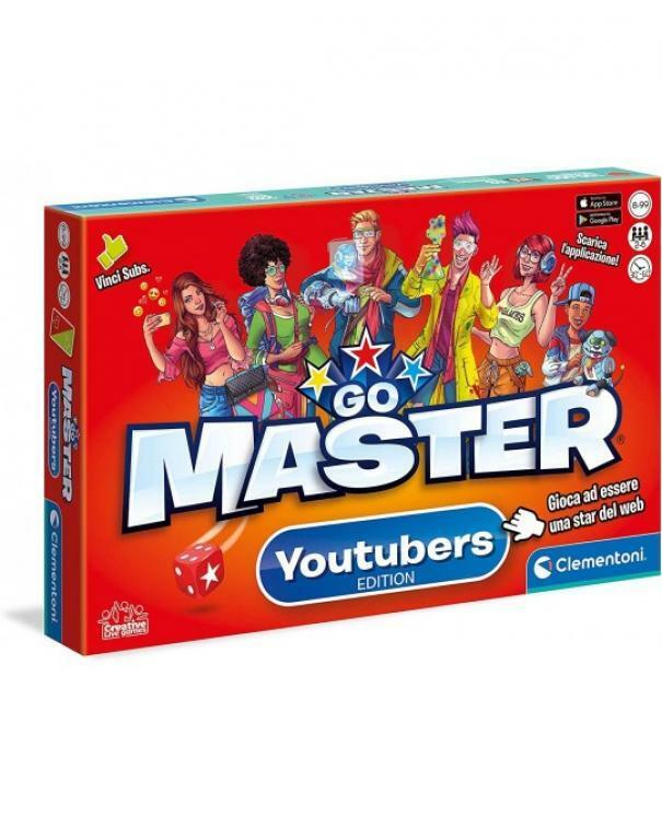 clementoni gioco go master youtubers edition