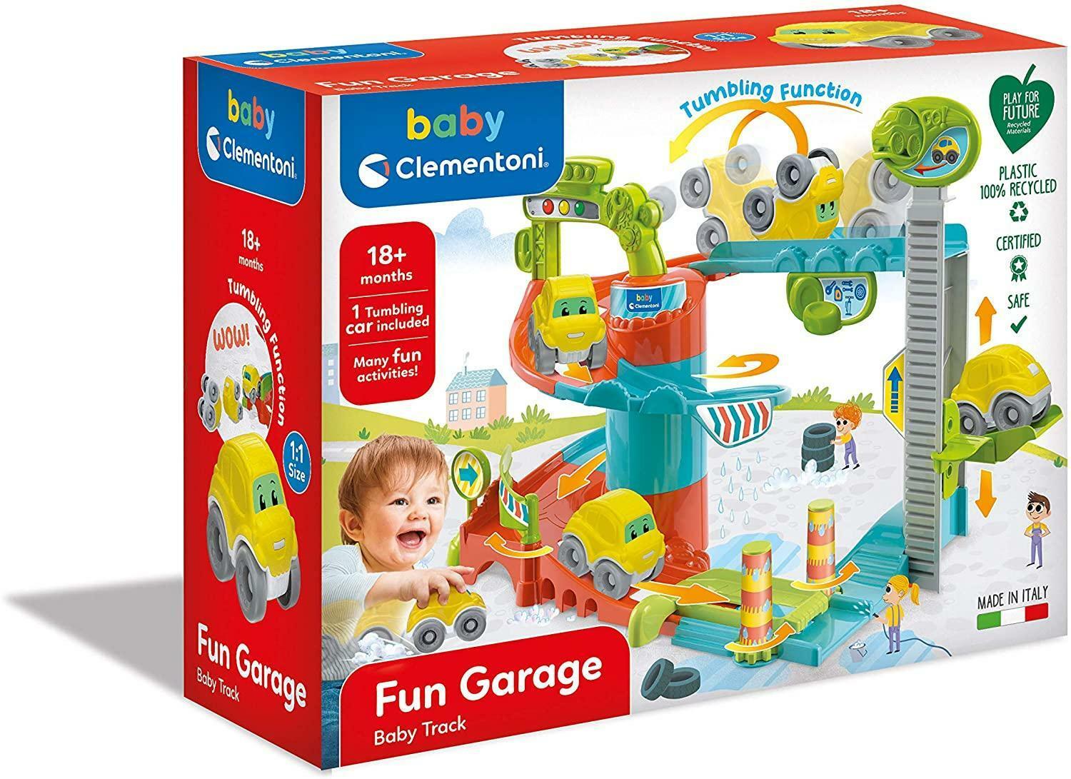 clementoni fun garage baby track