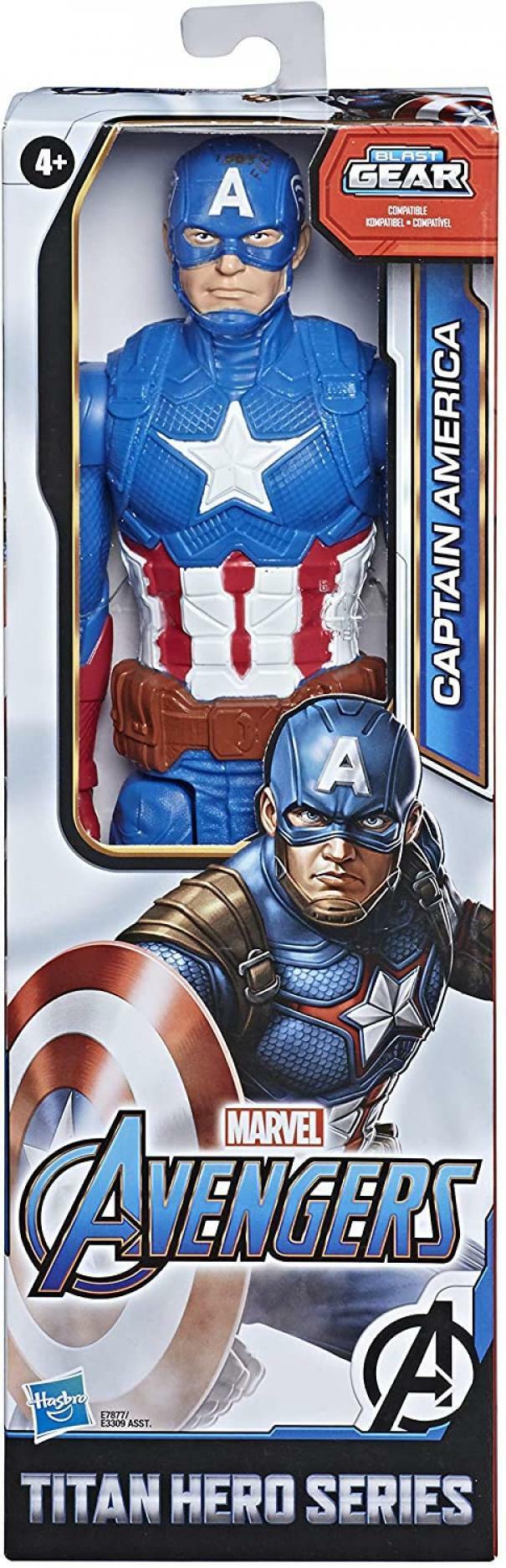 hasbro avengers captain america serie titan hero