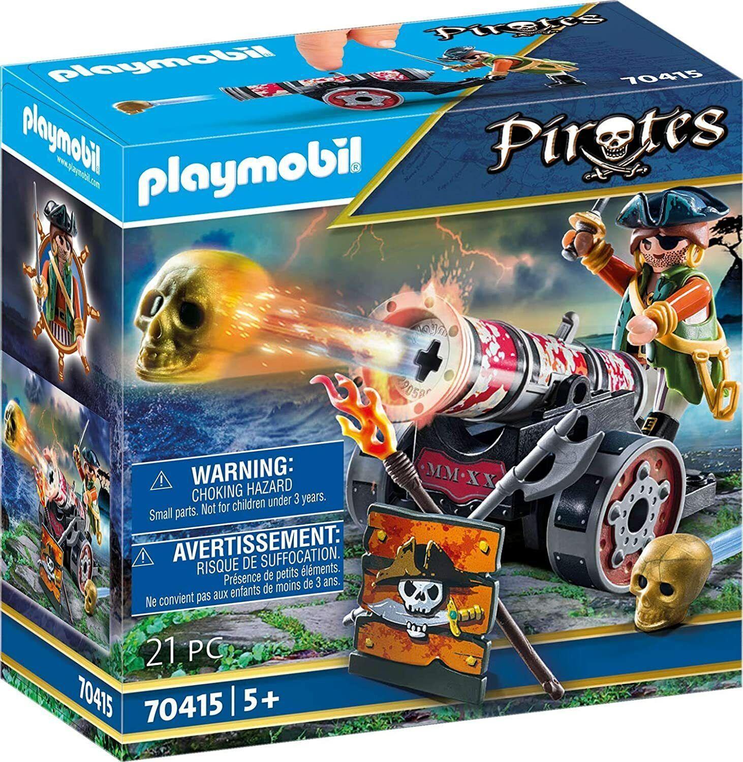 playmobil playmobil pirates 70415 pirata con cannone