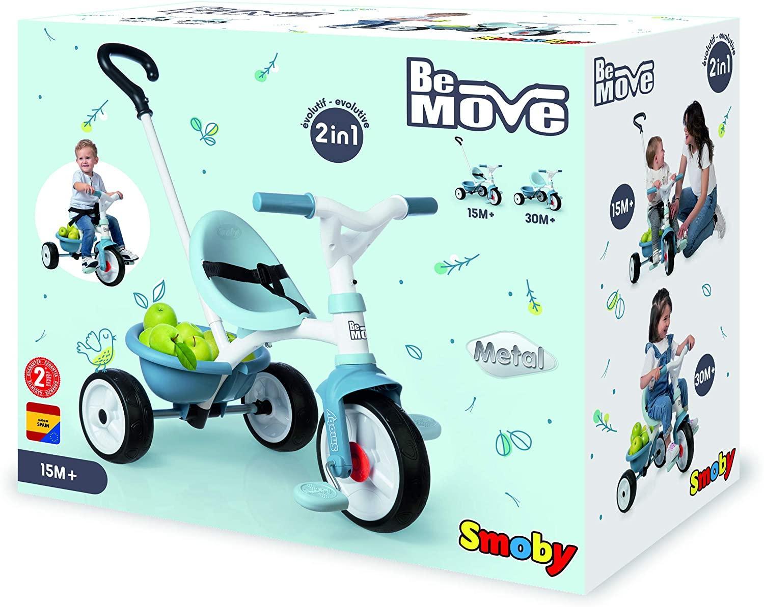 simba triciclo blu be move