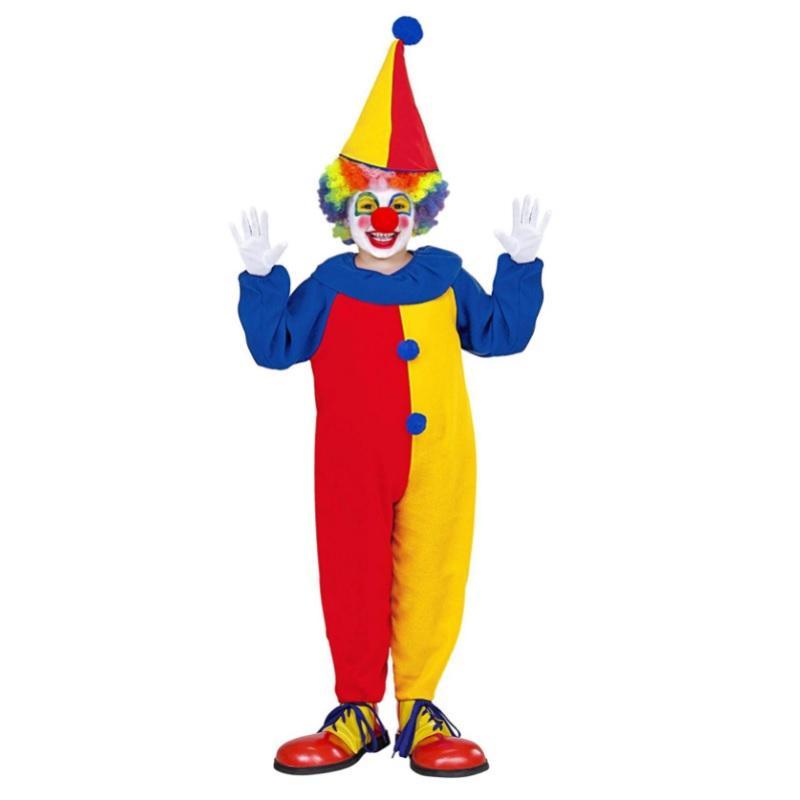 widmann costume clown taglia 3/4 anni