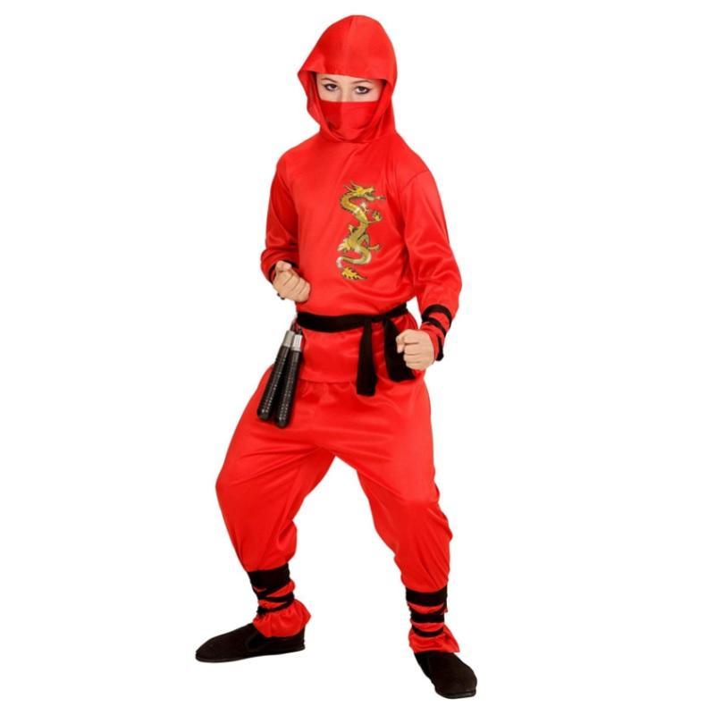 widmann costume dragon ninja taglia 4/5 anni