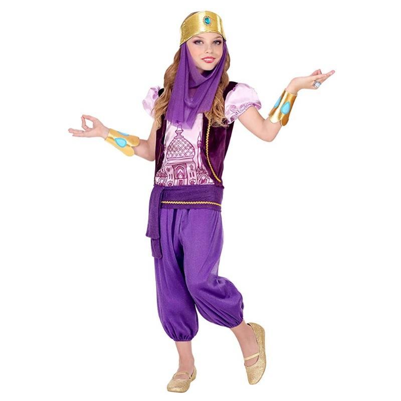 widmann costume principessa araba taglia 5/7 anni