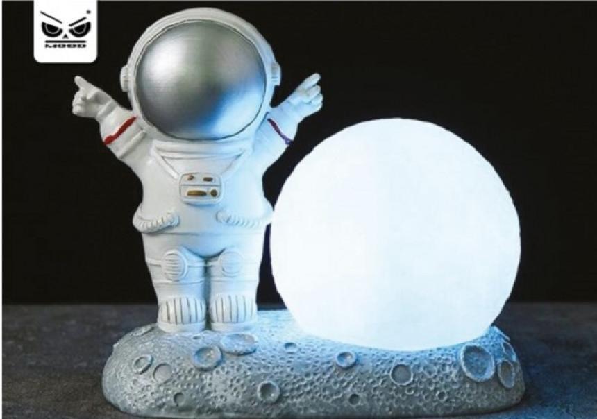mood lampada astronauta