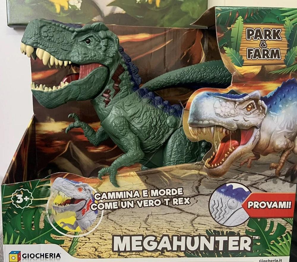 giocheria dinosauro t-rex megahunter
