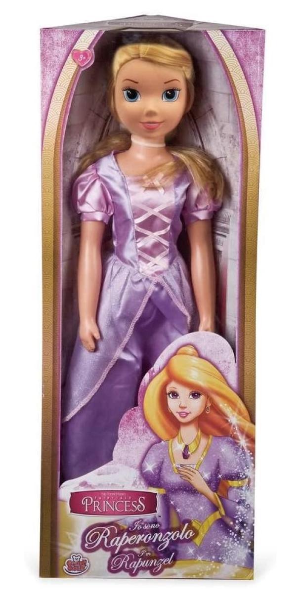 grandi giochi bambola principessa rapunzel cm 90