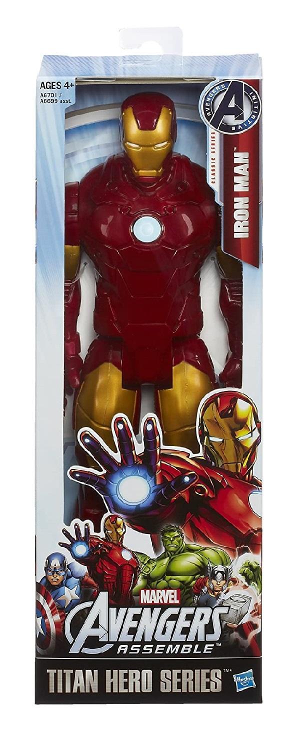 hasbro action figure iron man avengers assemble titan hero series