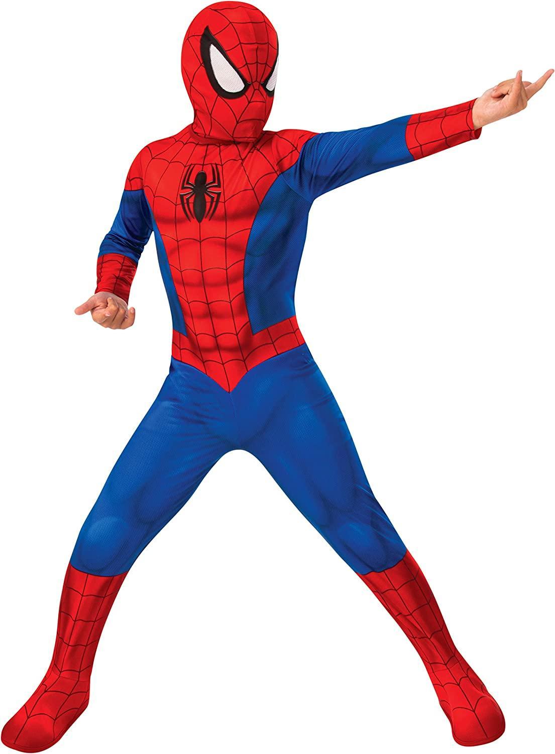 rubies costume spiderman taglia 5/7 anni