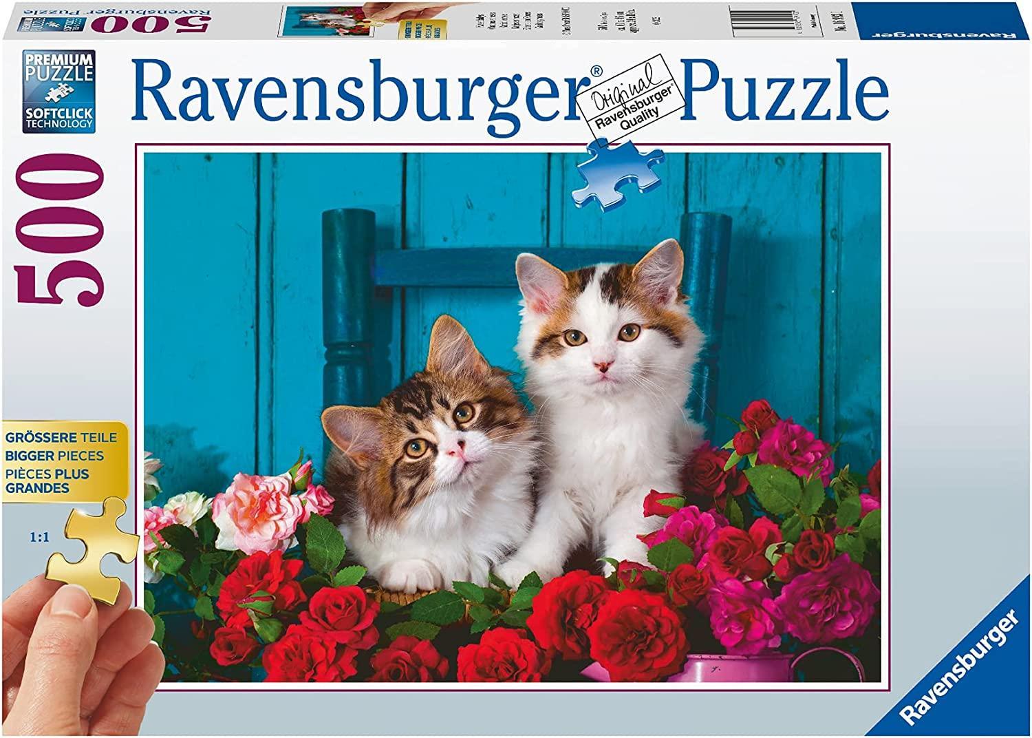 ravensburger puzzle 500 pz i gattini