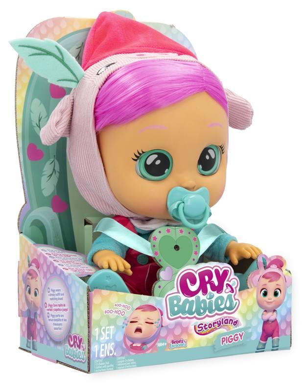 imc toys cry babies storyland piggy