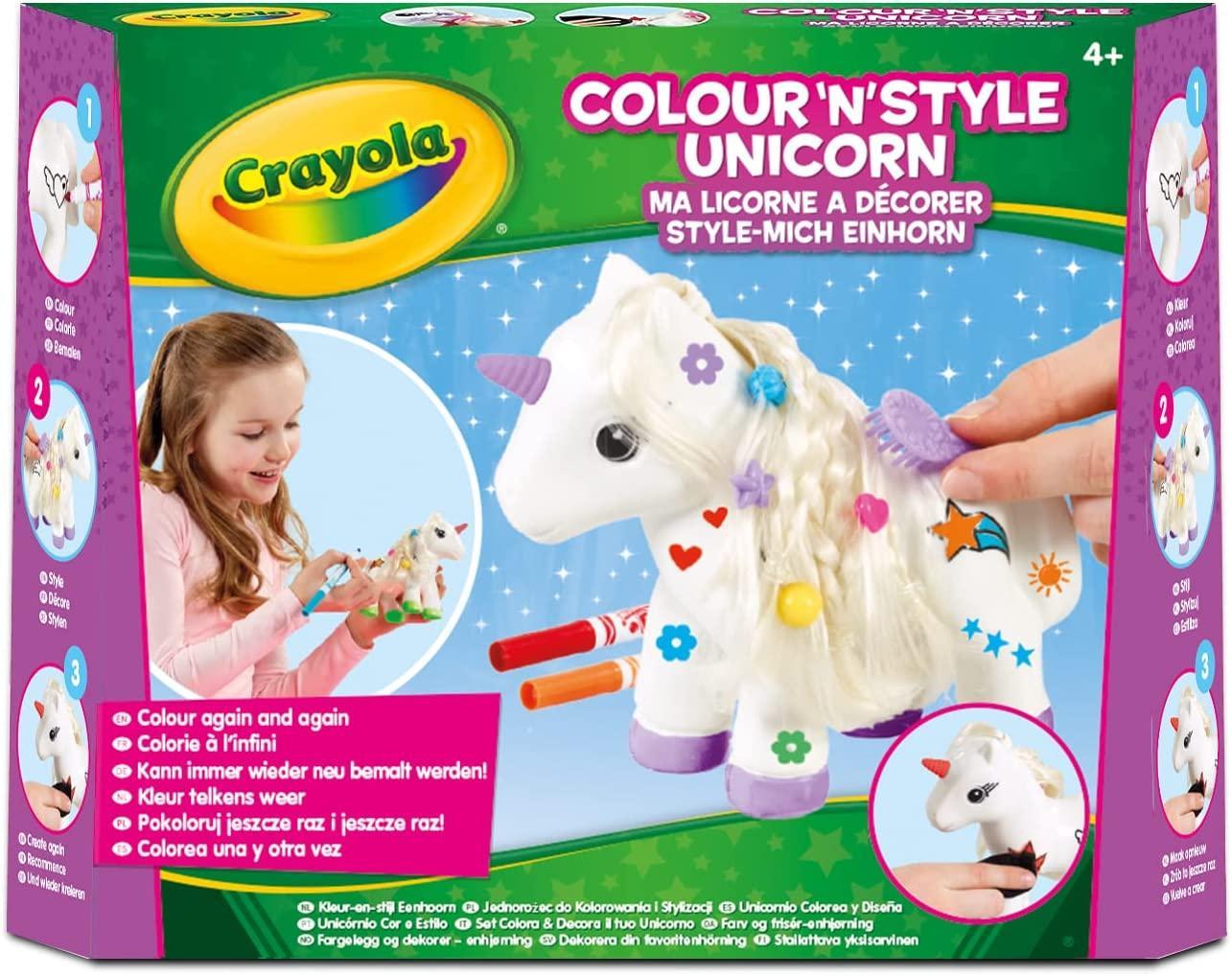 crayola set colora e decora unicorno