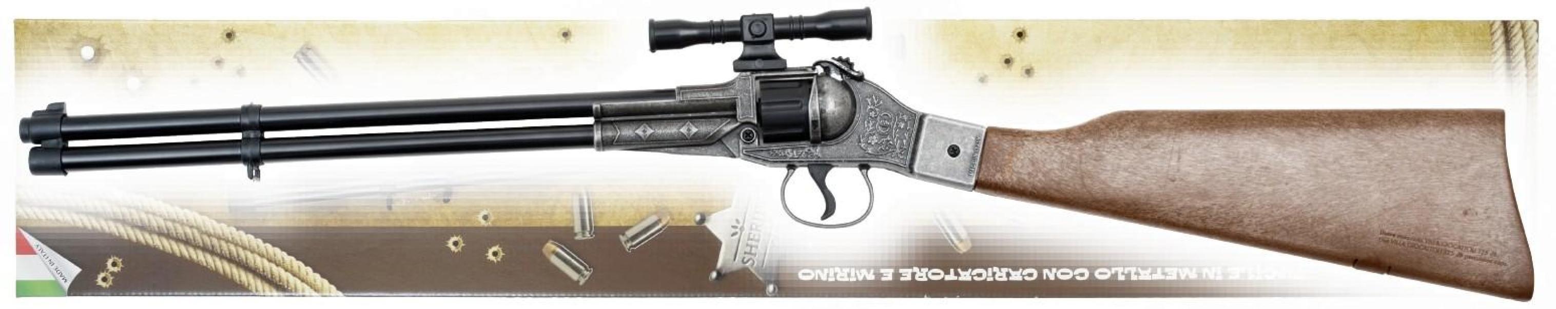 villa giocattoli fucile sheriff old metal 8 colpi 125db