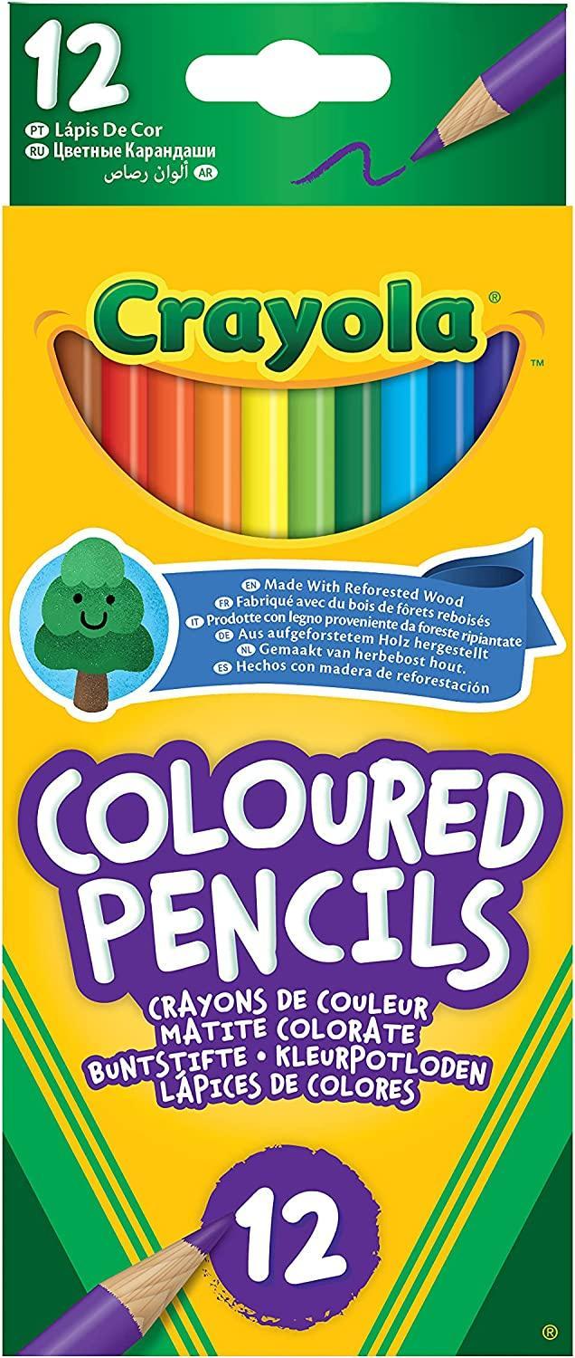 crayola matite colorate 12 pz