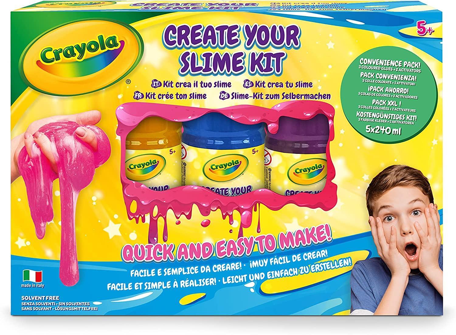 crayola set crea il tuo slime