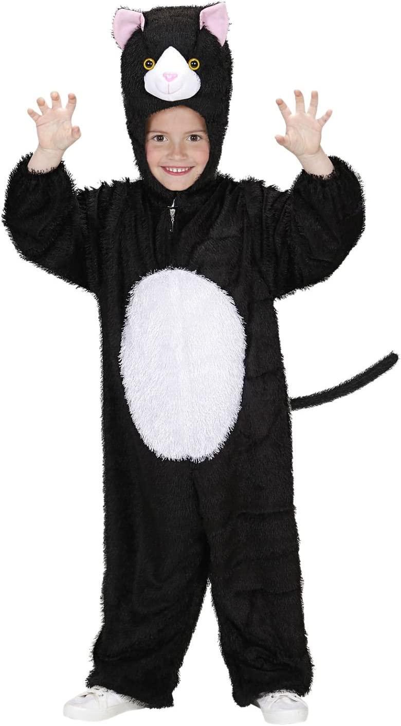 widmann costume gatto funny taglia 3/5 anni