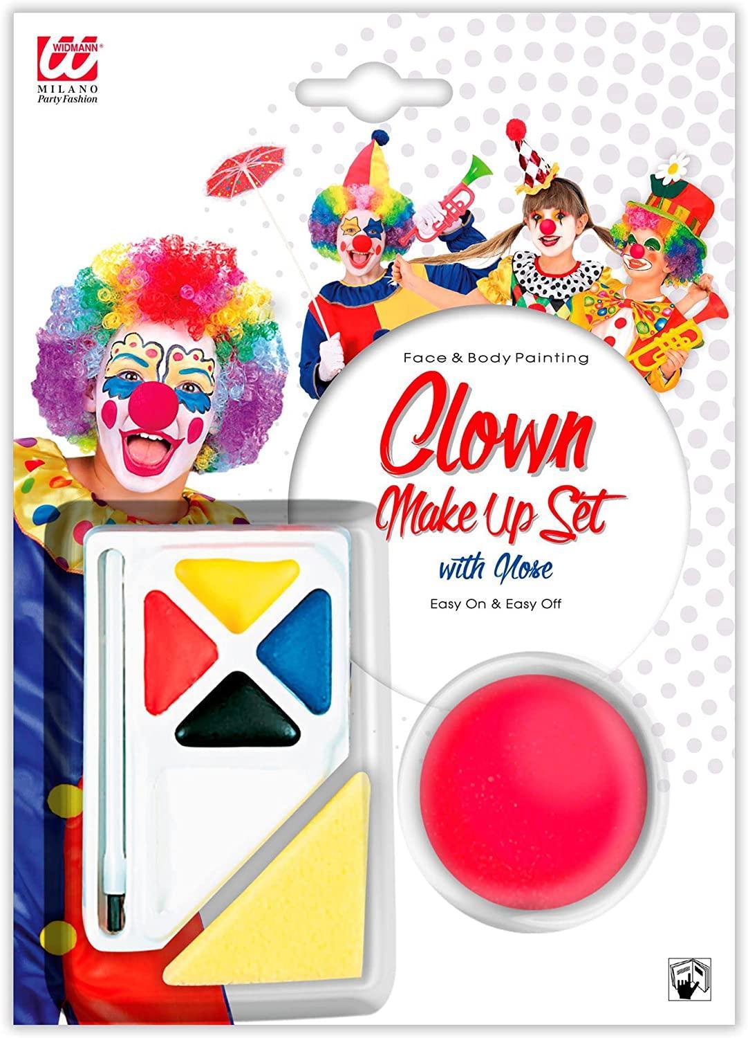 widmann set make up clown con naso