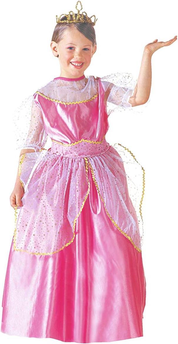 widmann costume beauty queen rosa taglia 8/10 anni
