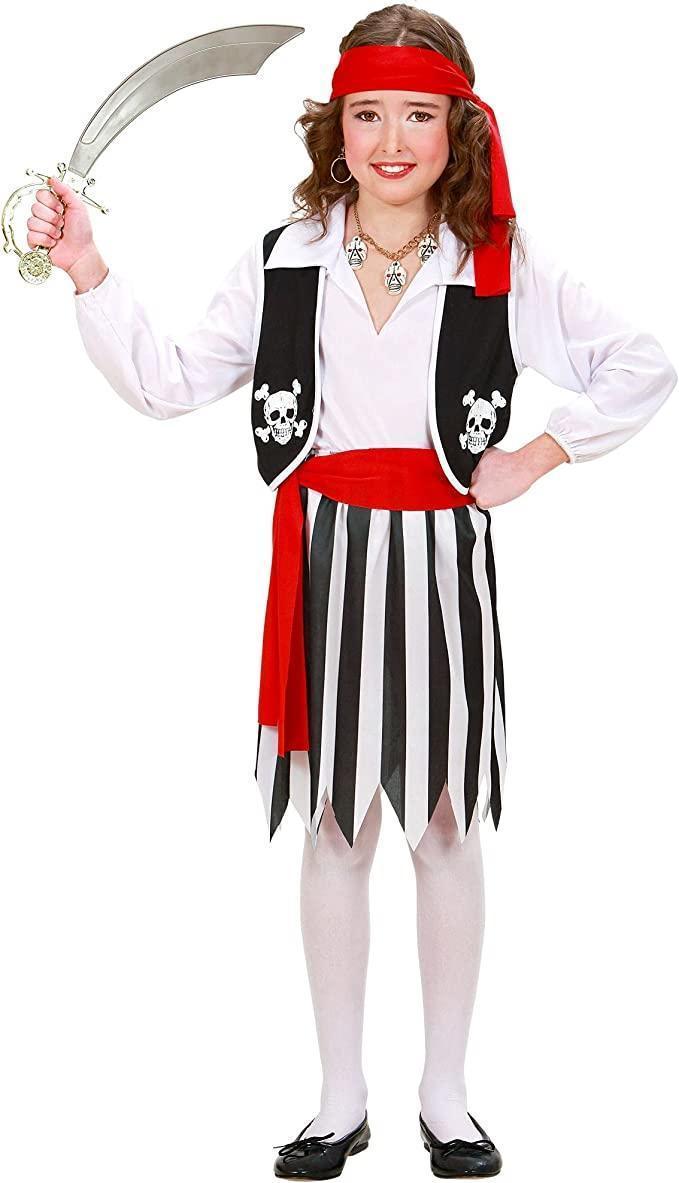 widmann costume piratessa taglia 2/3 anni
